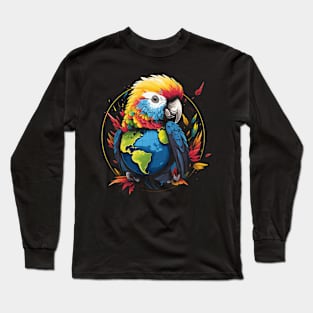 Cockatoo Earth Day Long Sleeve T-Shirt